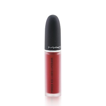 MAC Powder Kiss Liquid Lipcolour - # 975 Ruby Boo