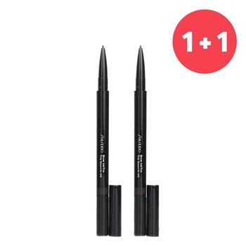 Shiseido ?1+1 Set?Brow InkTrio - # 04 Ebony