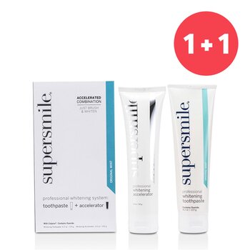 Supersmile ?1+1 Set?Professional Whitening System: Toothpaste 119g + Accelerator 102g