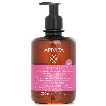 Apivita Intimate Plus Gentle Cleansing Gel For The Intimate Area For Extra Protection Tea Tree & Propolis